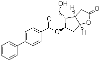structure of CAS# 31752-99-5, (-)-Corey lactone 4-phenylbenzoate alcohol