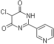 CAS 登录号：31774-74-0, 5-氯-2-(3-吡啶基)-4,6(1H,5H)-嘧啶二酮