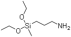 structure of CAS# 3179-76-8, 3-Aminopropylmethyldiethoxysilane