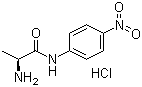 structure of CAS# 31796-55-1, L-丙氨酰对硝基苯胺盐酸盐