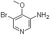 structure of CAS# 31872-78-3, 3-氨基-4-甲氧基-5-溴吡啶