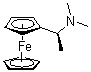 structure of CAS# 31886-57-4, S-[1-(二甲基氨基)乙基]二茂铁