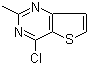 structure of CAS# 319442-16-5, 4-氯-2-甲基噻吩并[3,2-d]嘧啶