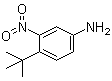 structure of CAS# 31951-12-9, 4-叔丁基-3-硝基苯胺