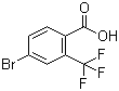 CAS 登录号：320-31-0, 4-溴-2-三氟甲基苯甲酸