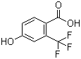 CAS # 320-32-1, 4-Hydroxy-2-(trifluoromethyl)benzoic acid