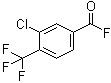 structure of CAS# 320-62-7, 3-氯-4-(三氟甲基)苯甲酰氟