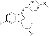 structure of CAS# 32004-67-4, Sulindac sulfide