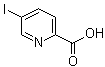 structure of CAS# 32046-43-8, 5-Iodo-2-pyridinecarboxylic acid