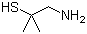 CAS 登录号：32047-53-3, 1-氨基-2-甲基丙烷-2-硫醇