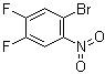 structure of CAS# 321-17-5, 2-溴-4,5-二氟硝基苯