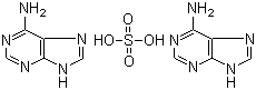 CAS # 321-30-2, Adenine sulfate, 6-Aminopurine hemisulfate salt, 1H-Purin-6-amine sulfate