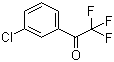 structure of CAS# 321-31-3, 3'-Chloro-2,2,2-trifluoroacetophenone