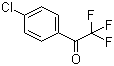 structure of CAS# 321-37-9, 4'-氯-2,2,2-三氟苯乙酮