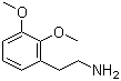structure of CAS# 3213-29-4, 2,3-Dimethoxyphenethylamine
