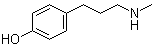 CAS # 32180-92-0, N-Methylhomotyramine, 4-[3-(Methylamino)propyl]phenol