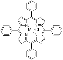 structure of CAS# 32195-55-4, 5,10,15,20-四苯基-21H,23H-卟吩氯化锰