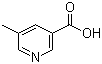 structure of CAS# 3222-49-9, 5-Methylnicotinic acid