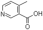 CAS 登录号：3222-50-2, 4-甲基烟酸, 4-甲基吡啶-3-羧酸