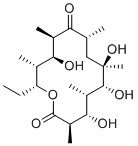 CAS # 3225-82-9, Erythronolide B, (3R,4S,5S,6R,7R,9R,11R,12S,13R,14R)-14-ethyl-4,6,7,12-tetrahydroxy-3,5,7,9,11,13-hexamethyl-oxacyclotetradecane-2,10-dione