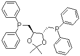 structure of CAS# 32305-98-9, (-)-4,5-双(二苯基膦基甲基)-2,2-二甲基-1,3-二氧杂戊环