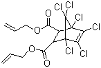 CAS 登录号：3232-62-0, 氯菌酸二烯丙酯, 1,4,5,6,7,7-六氯双环[2.2.1]庚-5-烯-2,3-二甲酸二烯丙酯