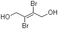 structure of CAS# 3234-02-4, 2,3-二溴-1,4-丁烯二醇