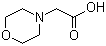 structure of CAS# 3235-69-6, 吗啉-4-基乙酸