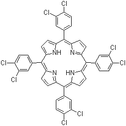 CAS 登录号：32350-86-0, 四(3,4-二氯苯基)卟吩