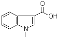 structure of CAS# 32387-21-6, 1-甲基吲哚-3-甲酸