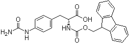 CAS 登录号：324017-22-3, 4-[(氨基羰基)氨基]-N-[芴甲氧羰基]-D-苯丙氨酸