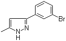 CAS # 324054-75-3, 3-(3-Bromophenyl)-5-methyl-1H-pyrazole