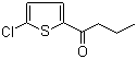 structure of CAS# 32427-77-3, 1-(5-Chlorothien-2-yl)butan-1-one