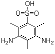 structure of CAS# 32432-55-6, 2,4,6-三甲基-3,5-二氨基苯磺酸