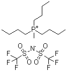 structure of CAS# 324575-10-2, Tributylmethylphosphonium bis(trifluoromethylsulfonyl)imide