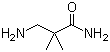 structure of CAS# 324763-51-1, 3-氨基-2,2-二甲基丙酰胺