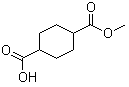 structure of CAS# 32529-79-6, 1,4-环己二甲酸单甲酯