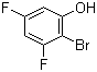 structure of CAS# 325486-43-9, 2-溴-3,5-二氟苯酚