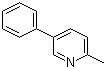 structure of CAS# 3256-88-0, 2-甲基-5-苯基吡啶