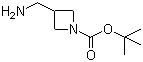 structure of CAS# 325775-44-8, 1-Boc-3-氨甲基氮杂环丁烷