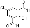 structure of CAS# 32596-43-3, 5-氯-2-羟基间苯二甲醛