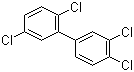 structure of CAS# 32598-11-1, 2,3',4',5-四氯联苯