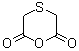 structure of CAS# 3261-87-8, 1,4-氧硫杂环已烷-2,6-二酮