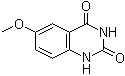 structure of CAS# 32618-84-1, 6-甲氧基-2,4(1H,3H)-喹唑啉二酮