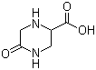 5-氧代-2-哌嗪羧酸分子结构 (CAS 3262-59-7)