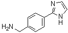 structure of CAS# 326409-72-7, 4-(1H-Imidazol-2-yl)benzenemethanamine