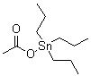 structure of CAS# 3267-78-5, 乙酰氧基三丙基锡烷