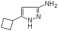 structure of CAS# 326827-21-8, 3-氨基-5-环丁基-1H-吡唑
