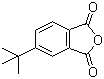 structure of CAS# 32703-79-0, 4-叔丁基邻苯二甲酸酐
