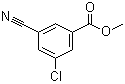 structure of CAS# 327056-72-4, 3-氯-5-氰基苯甲酸甲酯